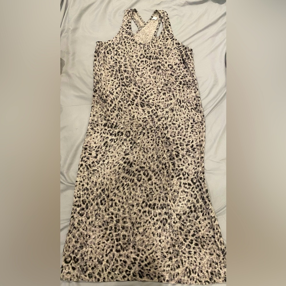 Old Navy Leopard Print Maxi